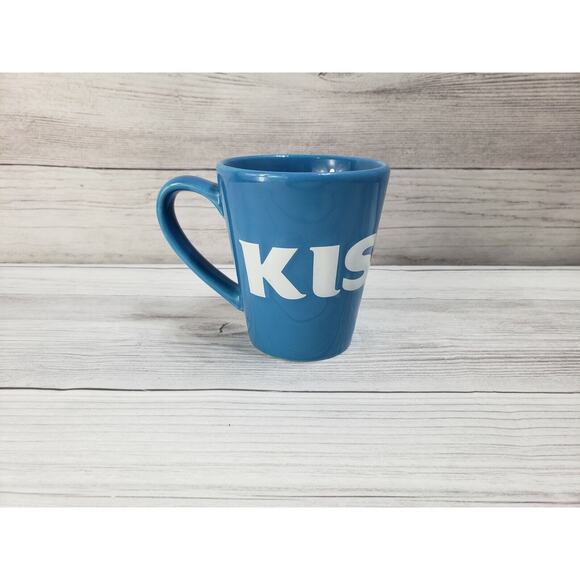 Hershey's Chocolate World Kisses Blue 3-D Coffee Mug - Picture 1 of 7